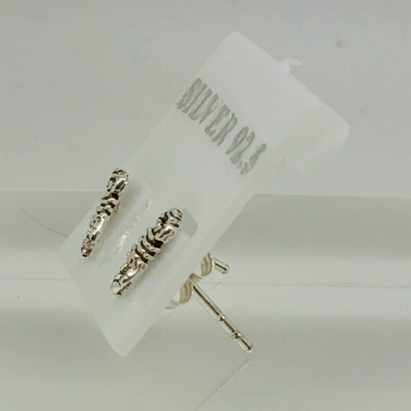 Vintage New-Old-Stock Sterling Silver 925 Scorpion Stud Earrings Scorpio Jewelry - Picture 14 of 16
